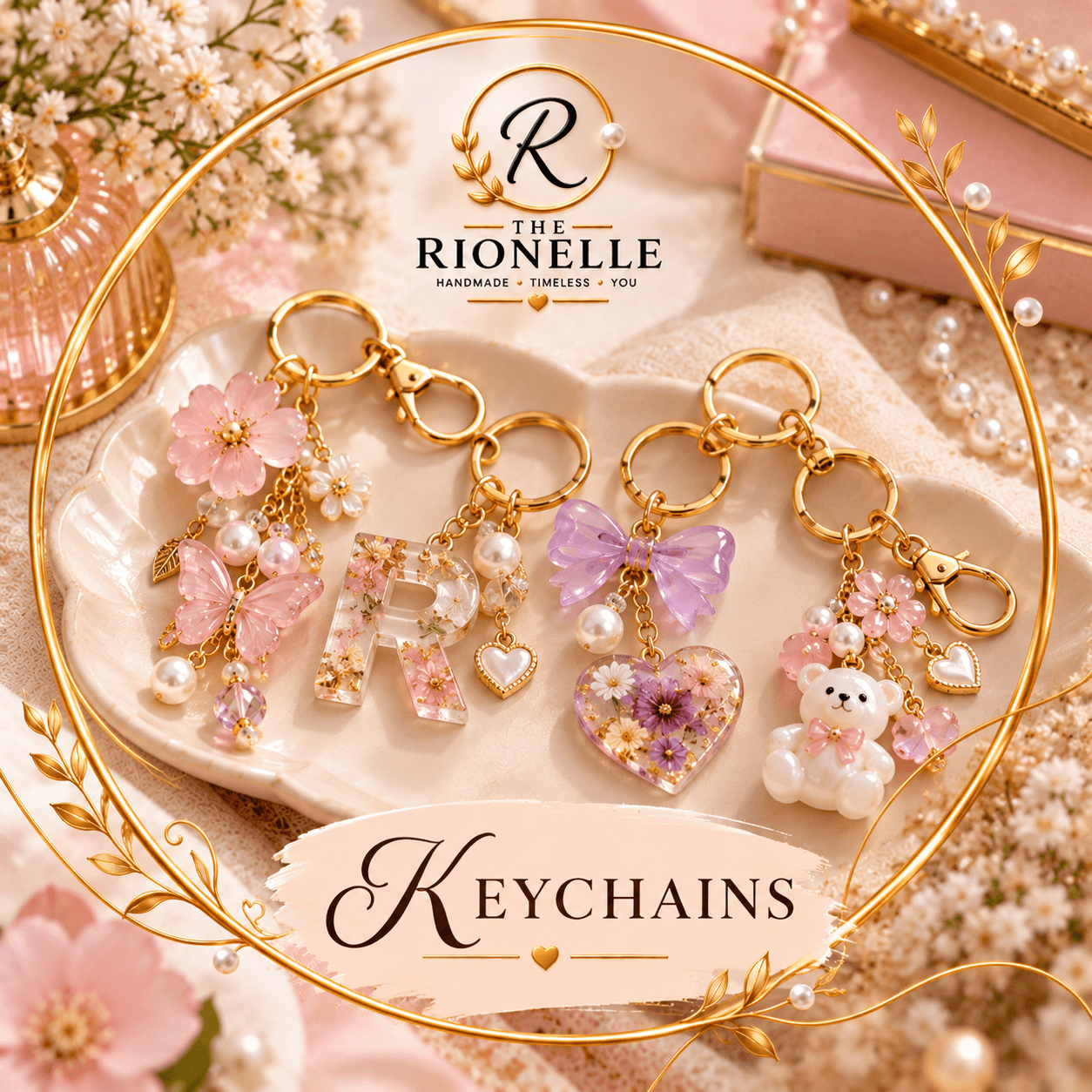 Handmade Rionelle Keychains